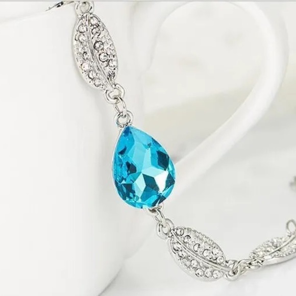 **SONNET* 4-Pc Silver x Blue Fashion Jewelry Set - Picture 7 of 8